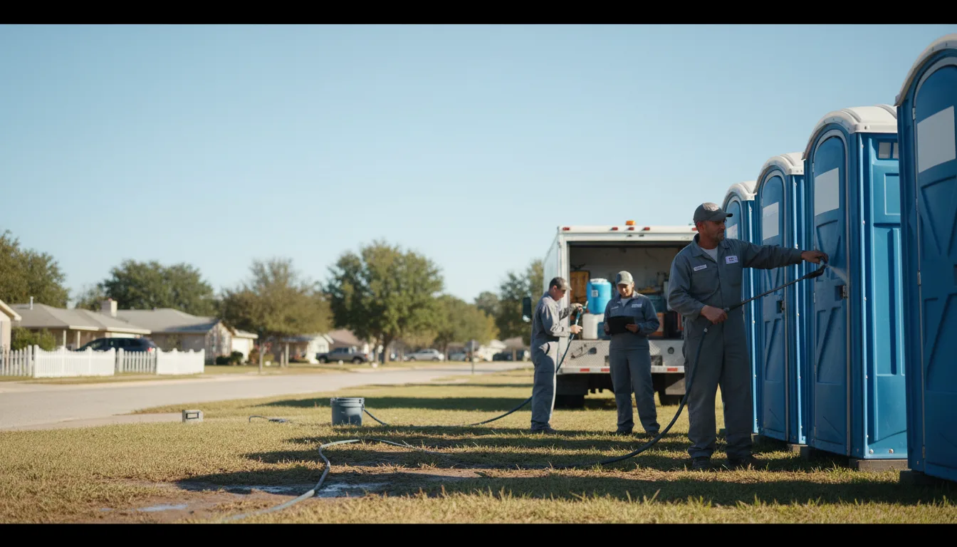 Long-Term Portable Toilet Rental in Ellsworth, WI near me